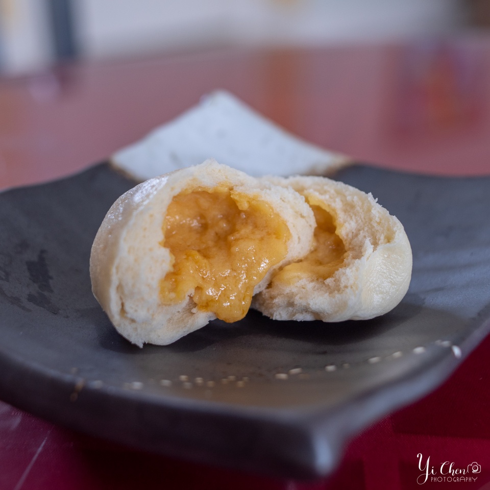 Molten Salted Egg Custard Buns 流沙包 - The Tang Family